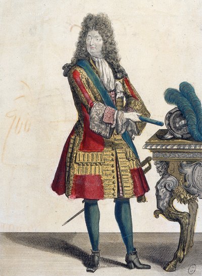 Louis XIV (1638-1715) by Jean Baptiste Bonnart